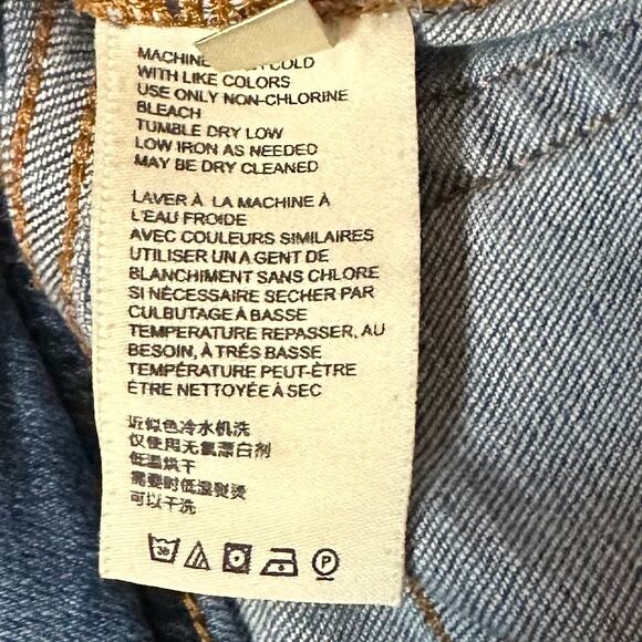 Anthropologie Pilcro and the Letterpress‎ Women’s Size 27 Pleated Straight Leg - Picture 10 of 11